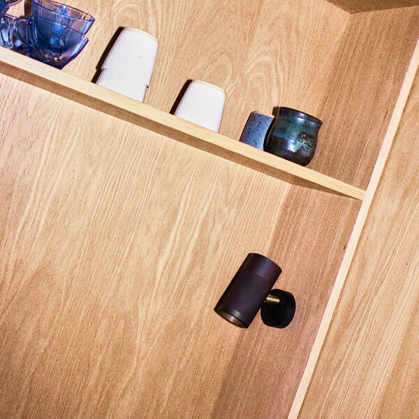 Patrone Wall Lamp Small, browned brass Patrone Wall Lamp Small, browned brass, Thorup Copenhagen