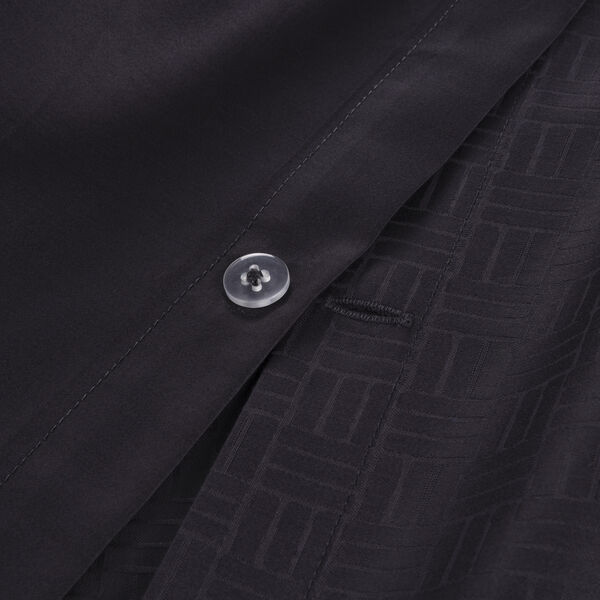 Lattice Duvet Cover, carbon, BOSS Home