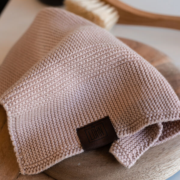 Knitted Cloth | Husted Violet, By LOHN