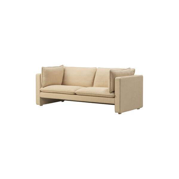 Jota 2 Seater Sofa with arm cushions, vidar 323, Fredericia Furniture