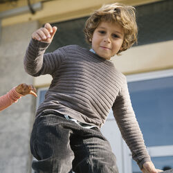 Tano Sweater, dusty brown mel., MarMar Copenhagen