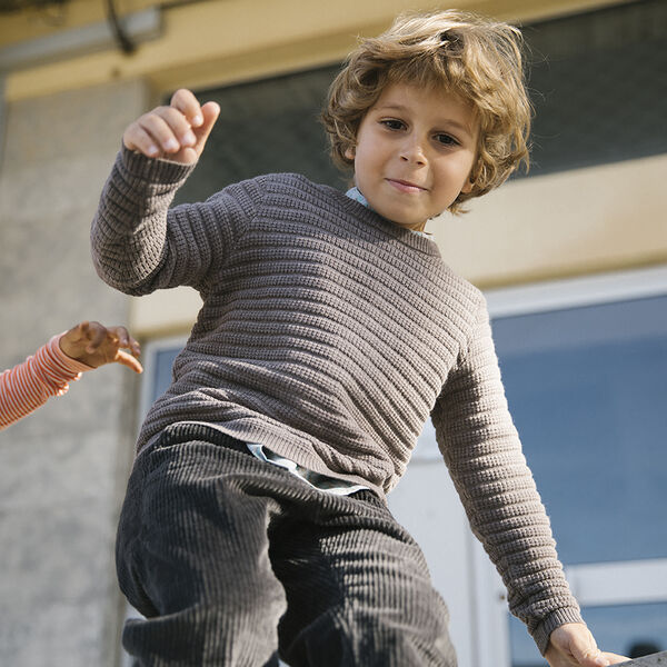 Tano Sweater, dusty brown mel., MarMar Copenhagen