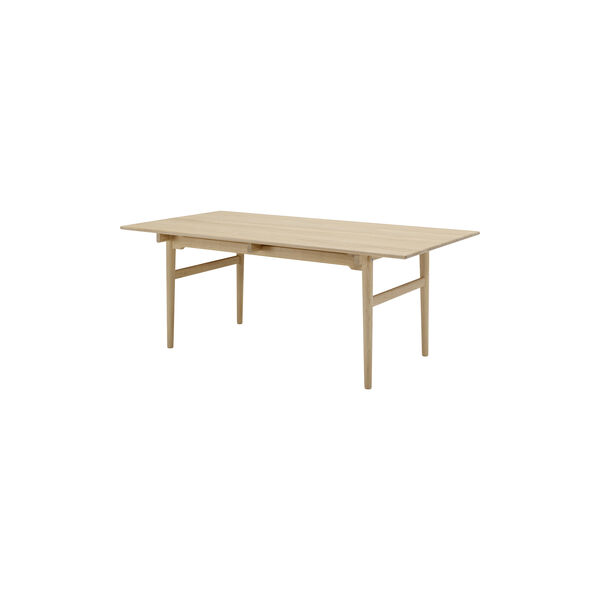 CH327 Dining Table, soap treated beech, Carl Hansen & Søn