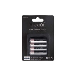 Alkaline Batteries AAA 4 pcs Alkaline Batteries AAA 4 pcs, Uyuni Lighting