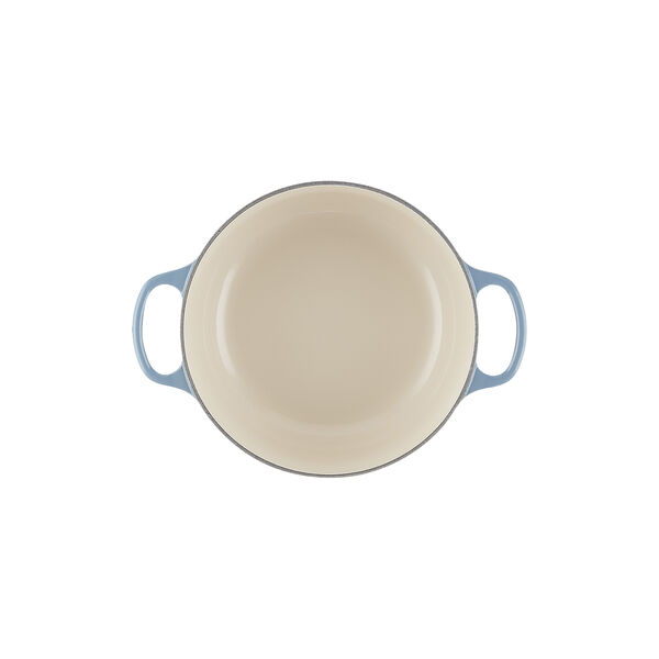 Signature round cast iron pot &Oslash; 20 cm, chambray, Le Creuset