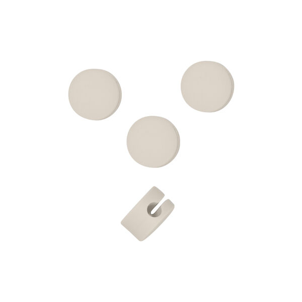 Cable Dots, pearl, Pedestal