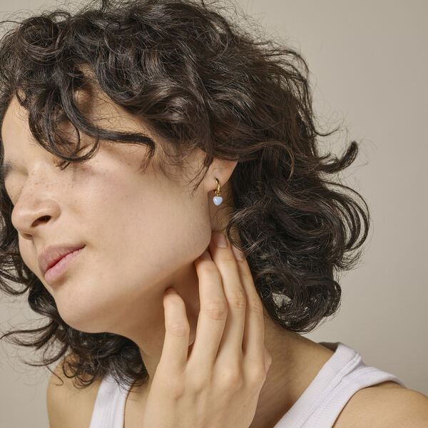 Amore Hoops, steel blue, ENAMEL Copenhagen