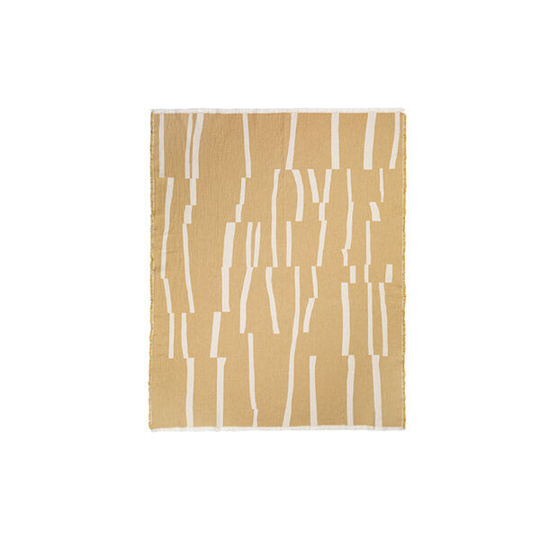 Lyme Grass Throw, yellow, ELVANG