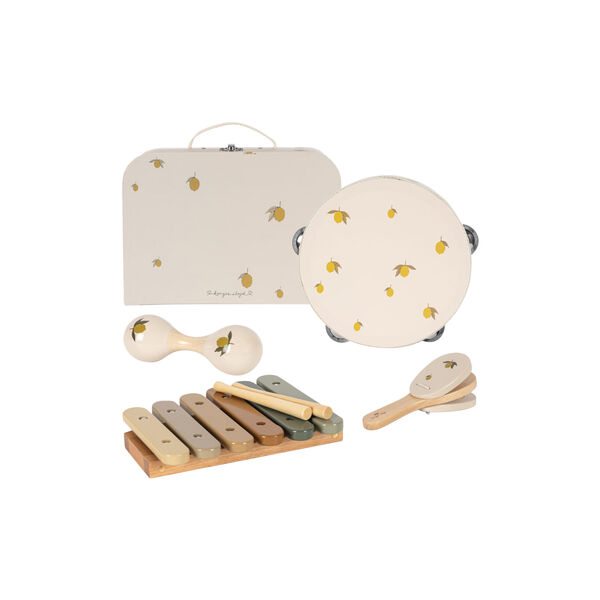 Music Set Lemon Glossy, lemon, Konges Sløjd