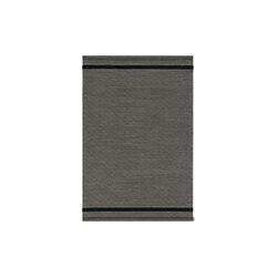 Goose Eye Anniversary Rug, black velvet, Kasthall