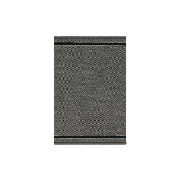 Goose Eye Anniversary Rug, black velvet, Kasthall