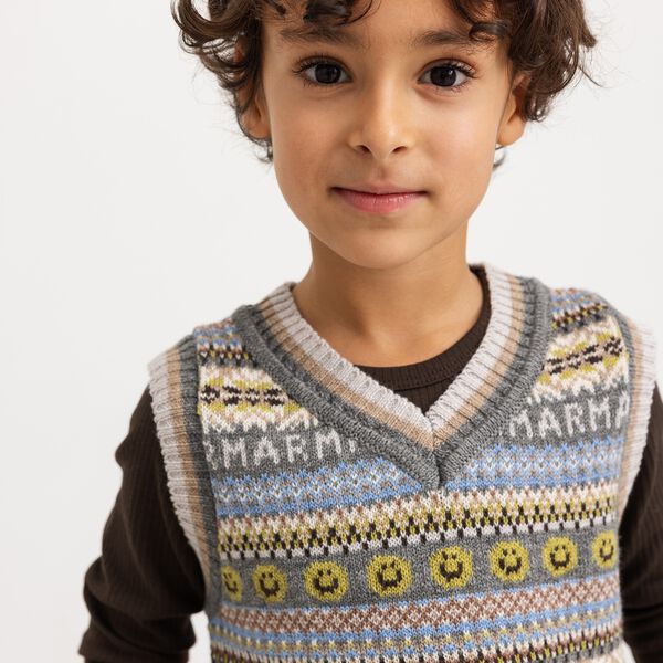 Taj Knitted Vest, fair isle, MarMar Copenhagen