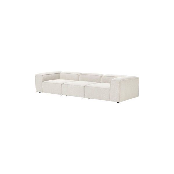 Lennon Modular 4-Seater Sofa, boucl&eacute; off white, Westwing Collection