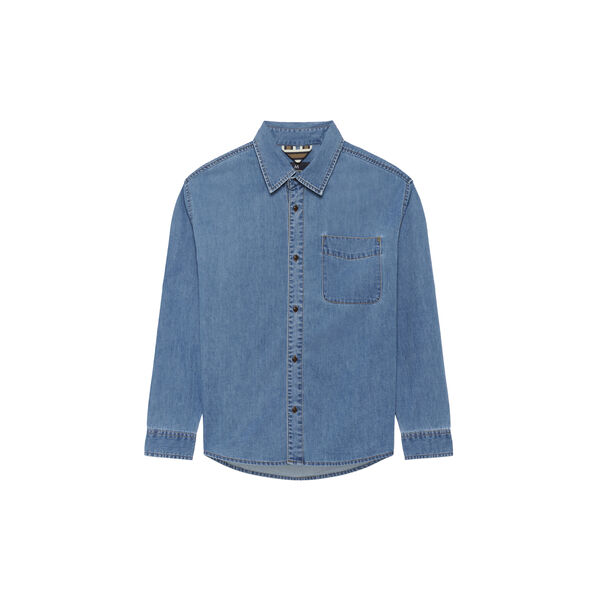 MAcornshaw Shirt, medium washed denim, Matinique