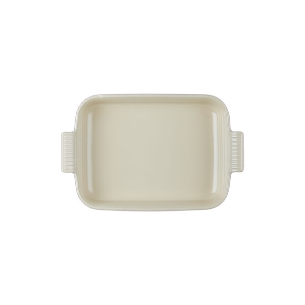 Heritage Rectangular Dish 32 cm, shell pink, Le Creuset