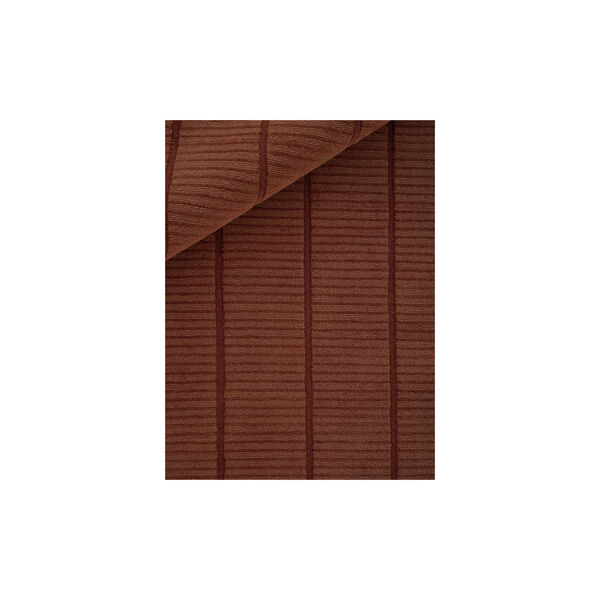 Woven Tatami Rug, rust, Linie Design