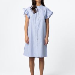 GWEN striped shirt dress, blue stripes, Coster Copenhagen