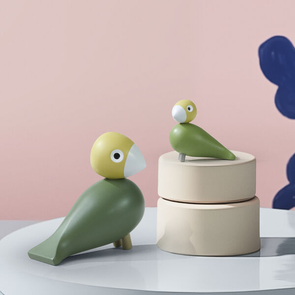 Songbird Liv & Lykke, green, Kay Bojesen Denmark