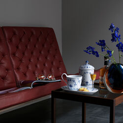 Blue Fluted Plain Dish 23,5 cm, Royal Copenhagen