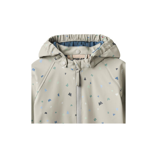 Rainwear Chardy Jacket, light flint letters, Wheat