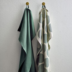 Bubbles Tea Towel, pine green, S&ouml;dahl
