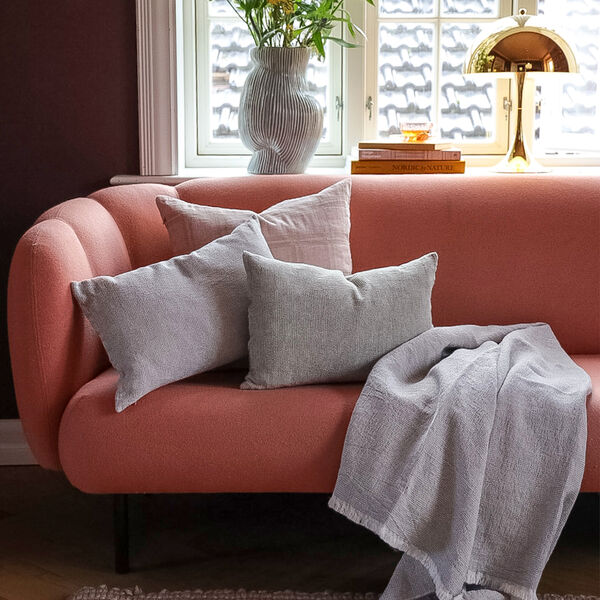 Daisy Cushion Cover, bottle green, ELVANG