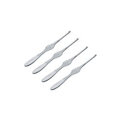 Colombia Shellfish Forks  4 pcs, Alessi