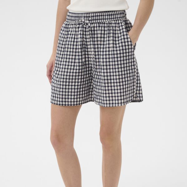 BigiPW Shorts, blue check, Part Two
