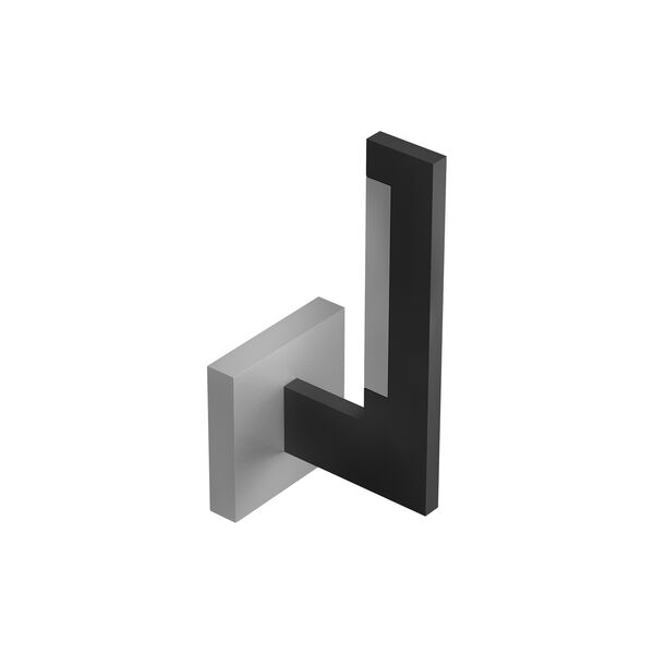 INLAY W1 LINEAR Wall Lamp, matt black/satin silver, LIGHT-POINT