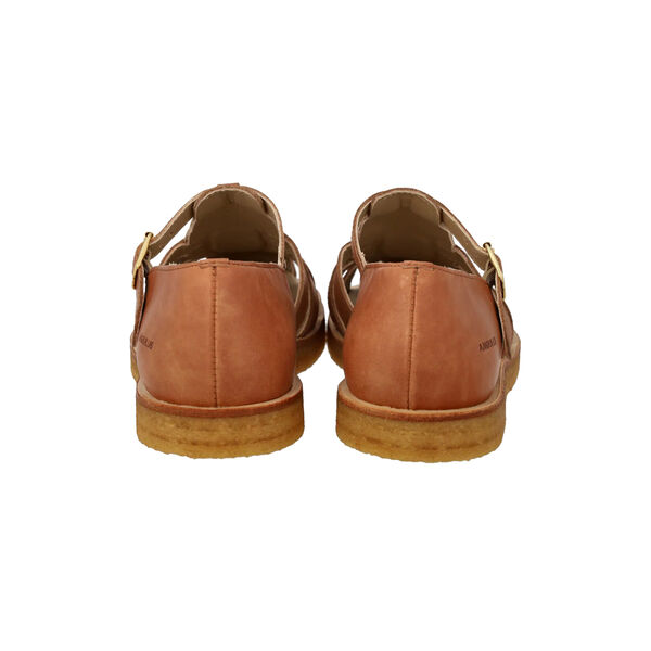 Classic Fisherman's sandal, tan, ANGULUS