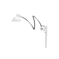 KAISER idell&trade; 6559-W Wall Lamp, white/chrome, Fritz Hansen