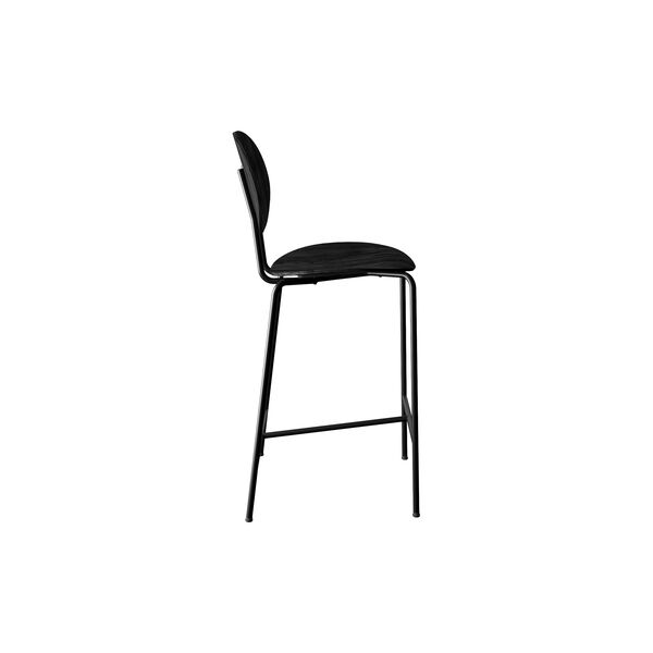 PIET HEIN Counter Chair, black lacquered oak, Sibast Furniture