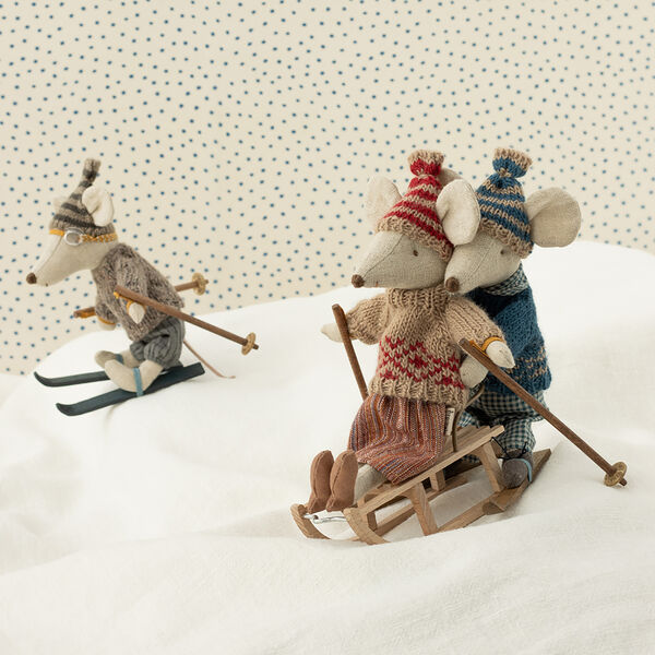 Mouse Sled Mouse Sled, Maileg