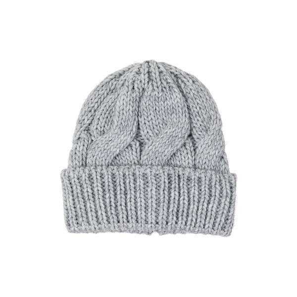 CABLE Hat, grey/melange CABLE Hat, grey/melange, Bella Ballou