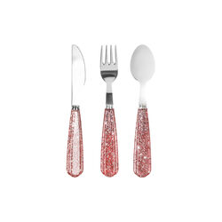 Sparkly Cutlery, sparkling blush, Konges Sløjd