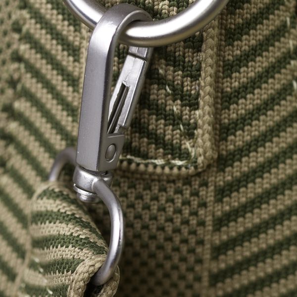 Knitted Crossbody Bag, greige dark olive, Ilse Jacobsen Hornb&aelig;k