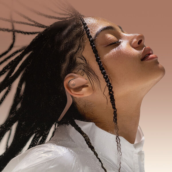 UP Open Ear Headphones, PANTONE x  mocha mousse, Libratone