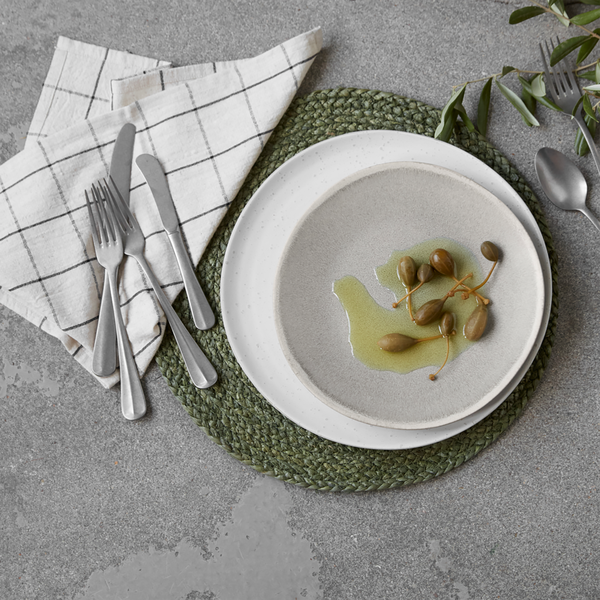 HDMore Lunch plate &Oslash; 23 cm, grey, House Doctor