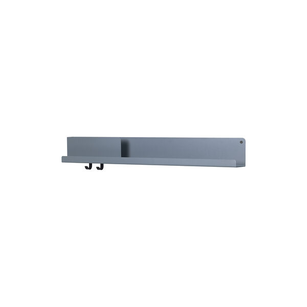 Folded Shelves, blue-grey, Muuto