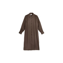 3176 Matt - Asia Dress Long, dark brown, SAND Copenhagen