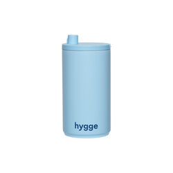 HYGGE Travel mug, light blue, Design Letters