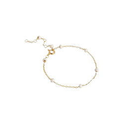 Lola Bold Bracelet, gold/daisy, ENAMEL Copenhagen