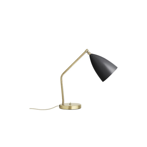 Gr&auml;shoppa Table Lamp, black semi matt, GUBI