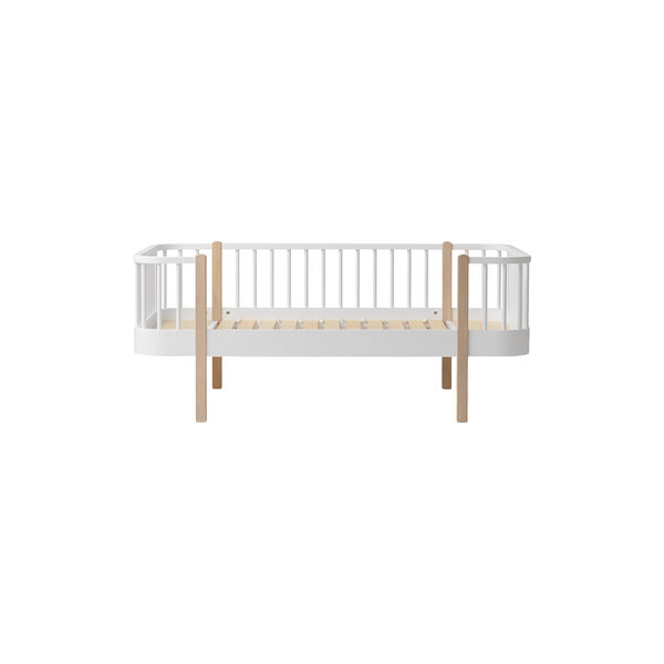Wood Original Junior Day Bed 90x160 cm, white/oak, Oliver Furniture
