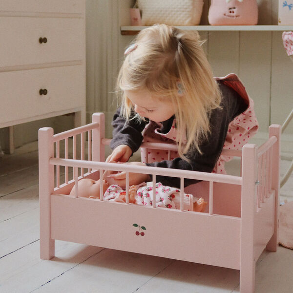 Doll Bed, pink Doll Bed, pink, Konges Sløjd