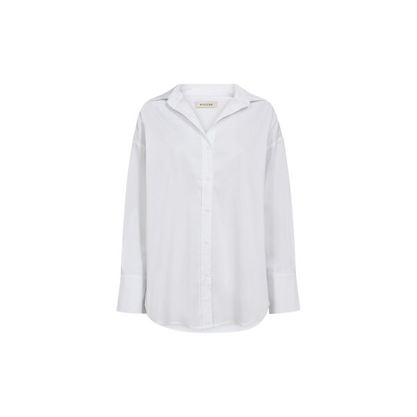 PD-Nyla Poplin Shirt, optical white PD-Nyla Poplin Shirt, optical white, Pieszak