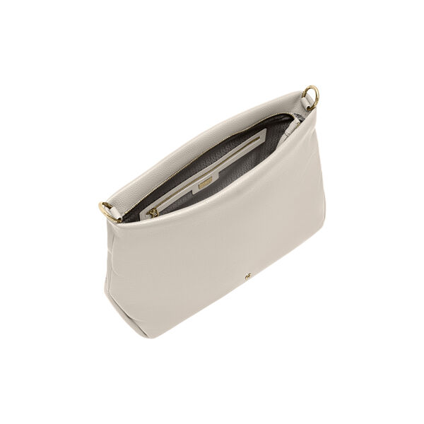 Paola Hobo Bag | Fog Beige, Aigner