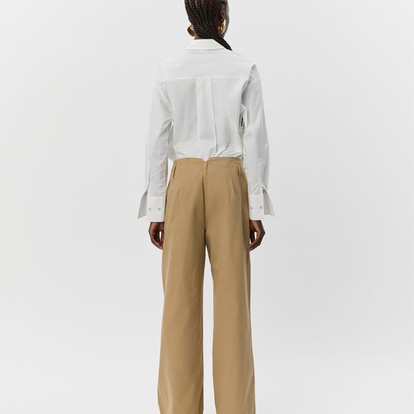 AthenaSW Trousers, light beige, Sofie Schnoor