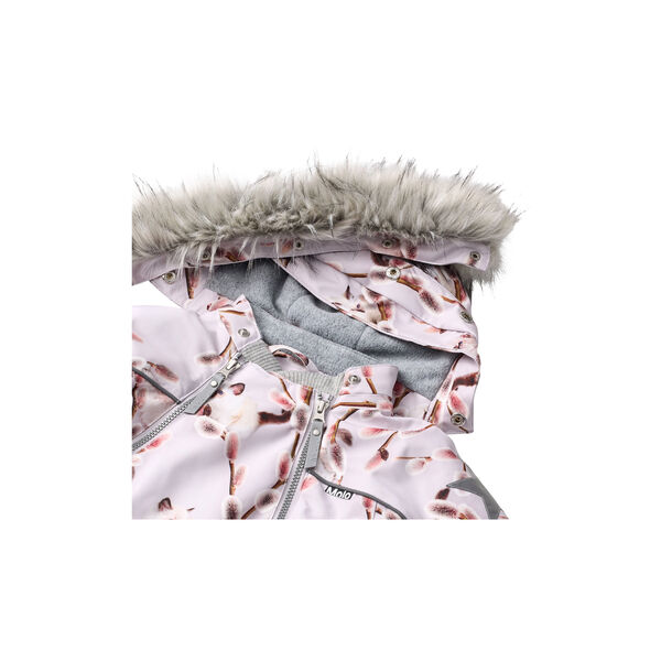 Pyxis Fur Snowsuit, willow kitten, Molo