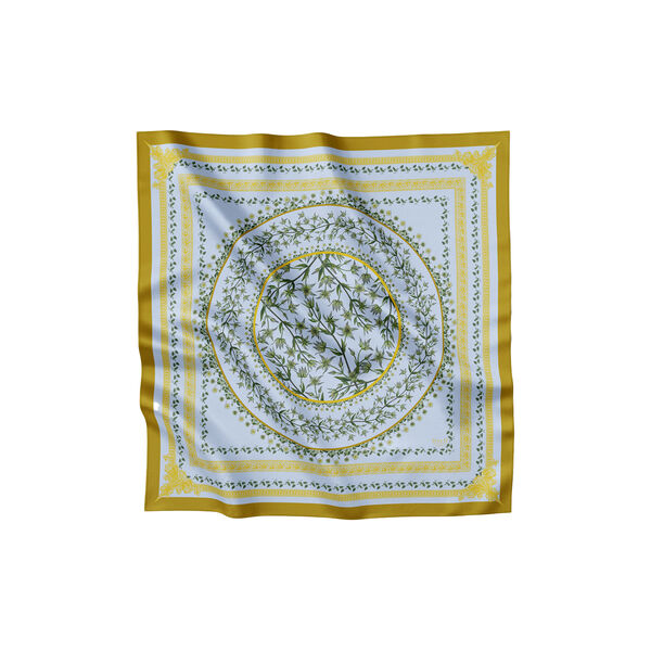 Green Flower Circle scarf Green Flower Circle scarf, Flora Danica Denmark